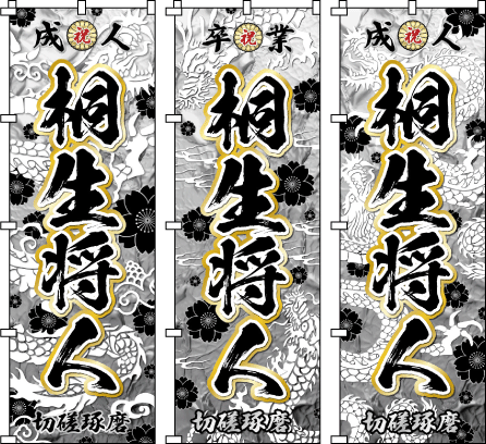 成人式幟.卒業式のぼり旗☆名入れ旗.名前のぼり☆体育祭.応援旗